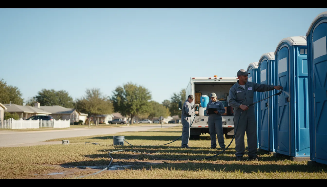 Long-Term Portable Toilet Rental in Hollister, FL near me
